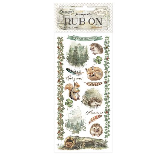 Rub On Transferfolie "Herbarium Silvae"