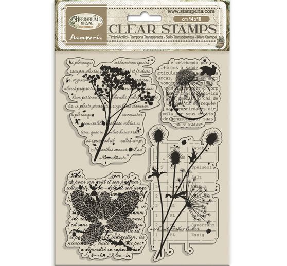 Clear Stamps "Herbarium Silvae"