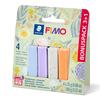 FIMO soft Materiaalpakket "Pastell and Botanical", 4 kleuren