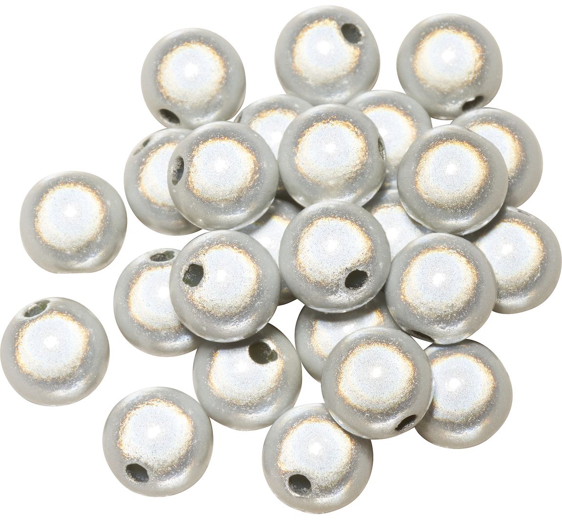 Miracle Beads, 8 mm - Wit