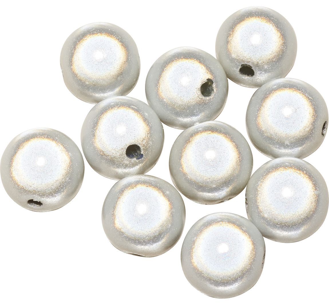 Miracle Beads, 10 mm - Wit