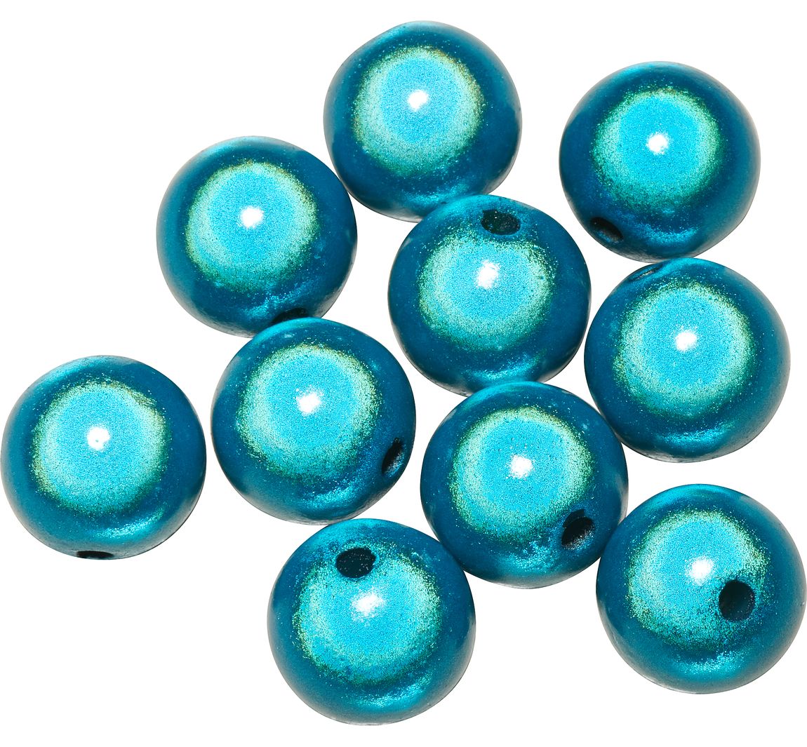 Miracle Beads, 10 mm - Turkoois