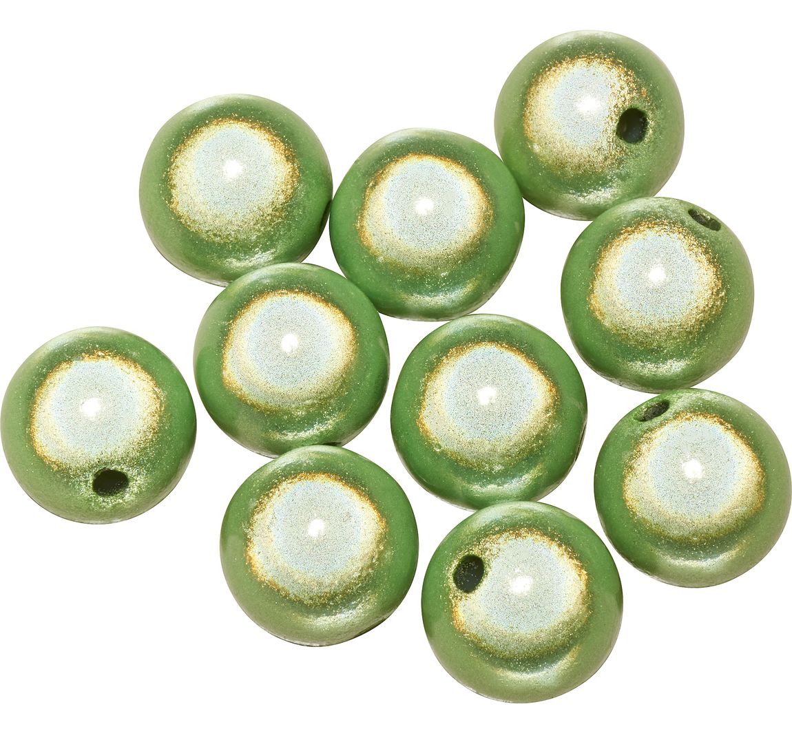 Miracle Beads, 10 mm - Lichtgroen