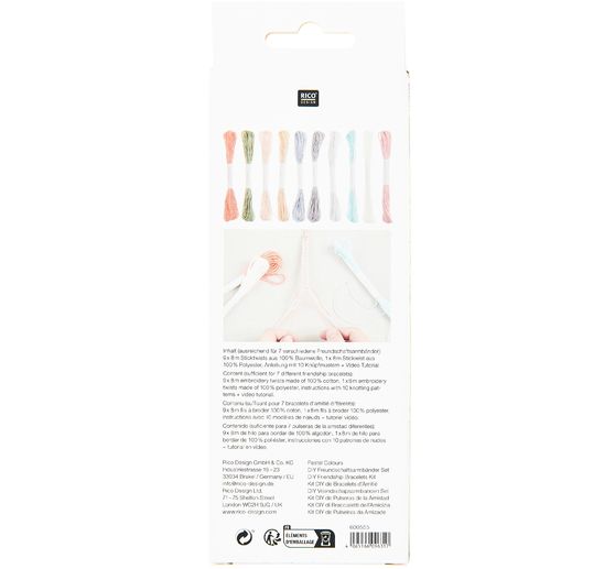 Knutselset vriendschapsbandjes