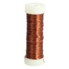 Copper wire, &Oslash; 0.30 mm, 50 m Brown
