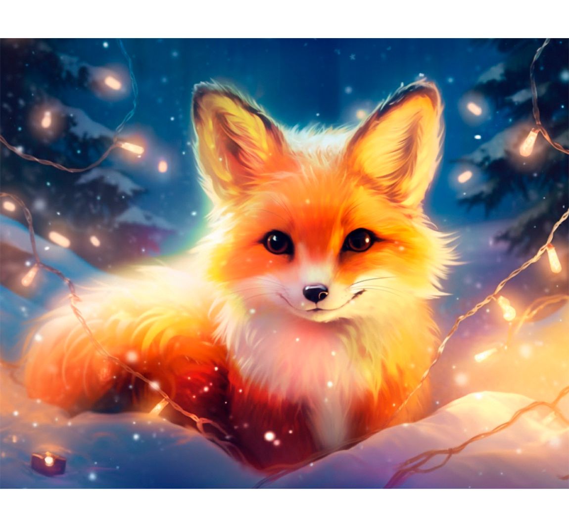 Diamond Painting Set, 30 x 40 cm - Vos