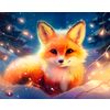 Diamond Painting Set, 30 x 40 cm Fox