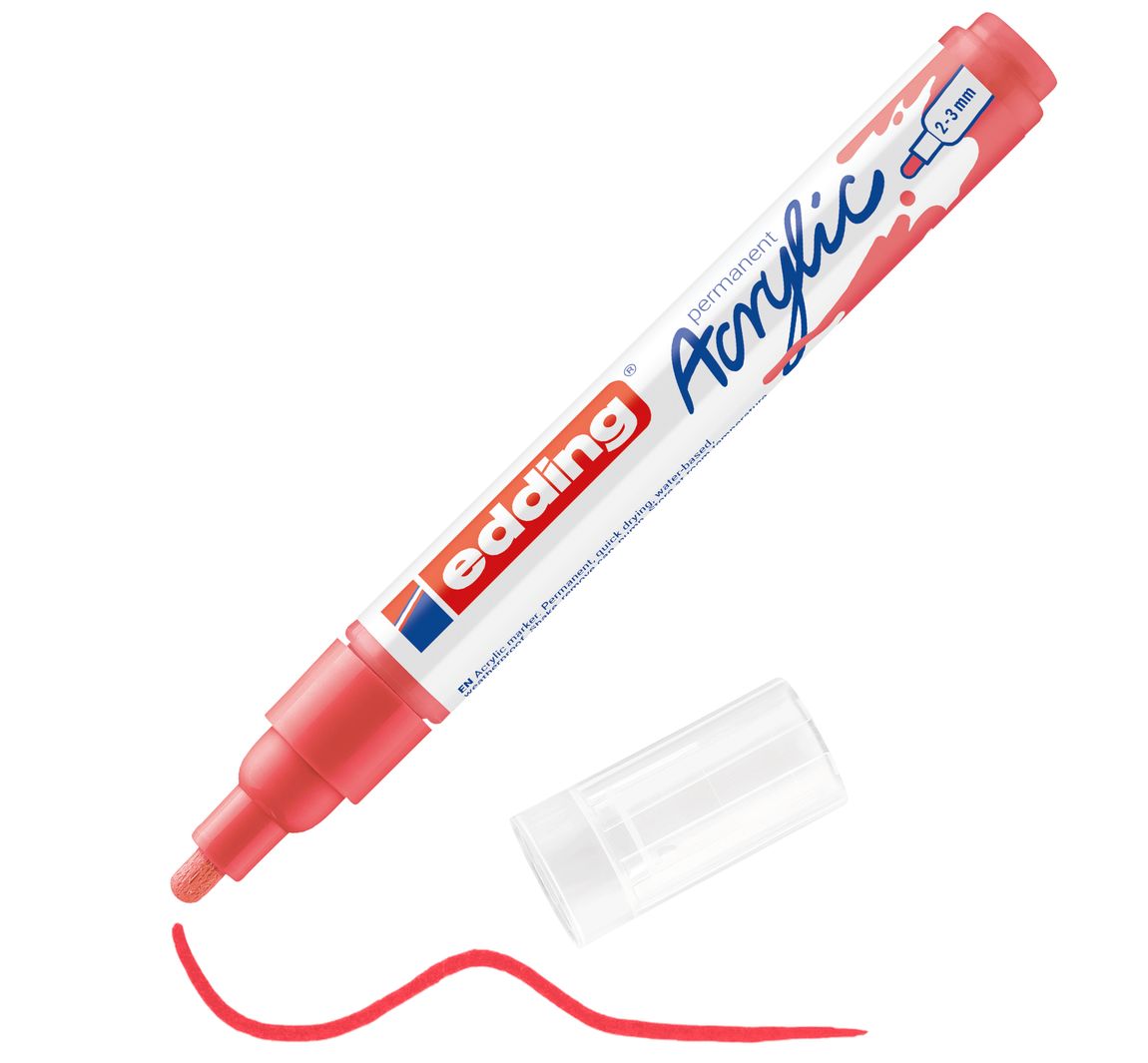 edding 5100 Acrylic "Acrylmarker - Medium" - Koralle