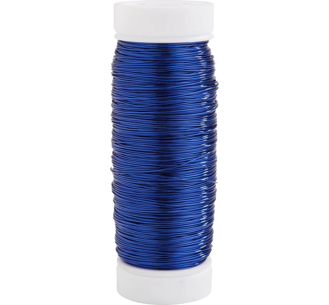Koperdraad, Ø 0,30 mm, 50 m - Blauw