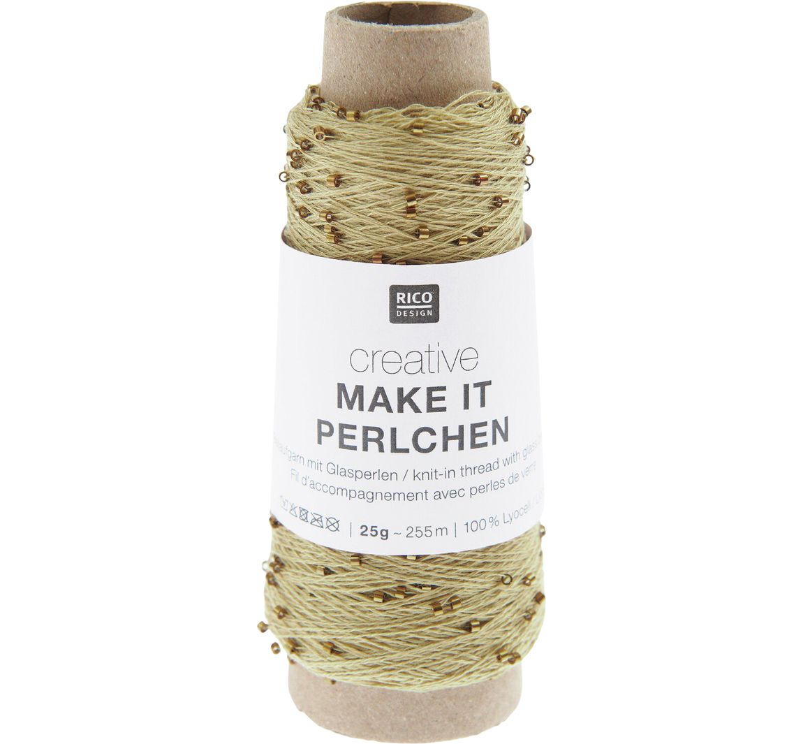 Rico Design Creative "Make it Perlchen" - Goud