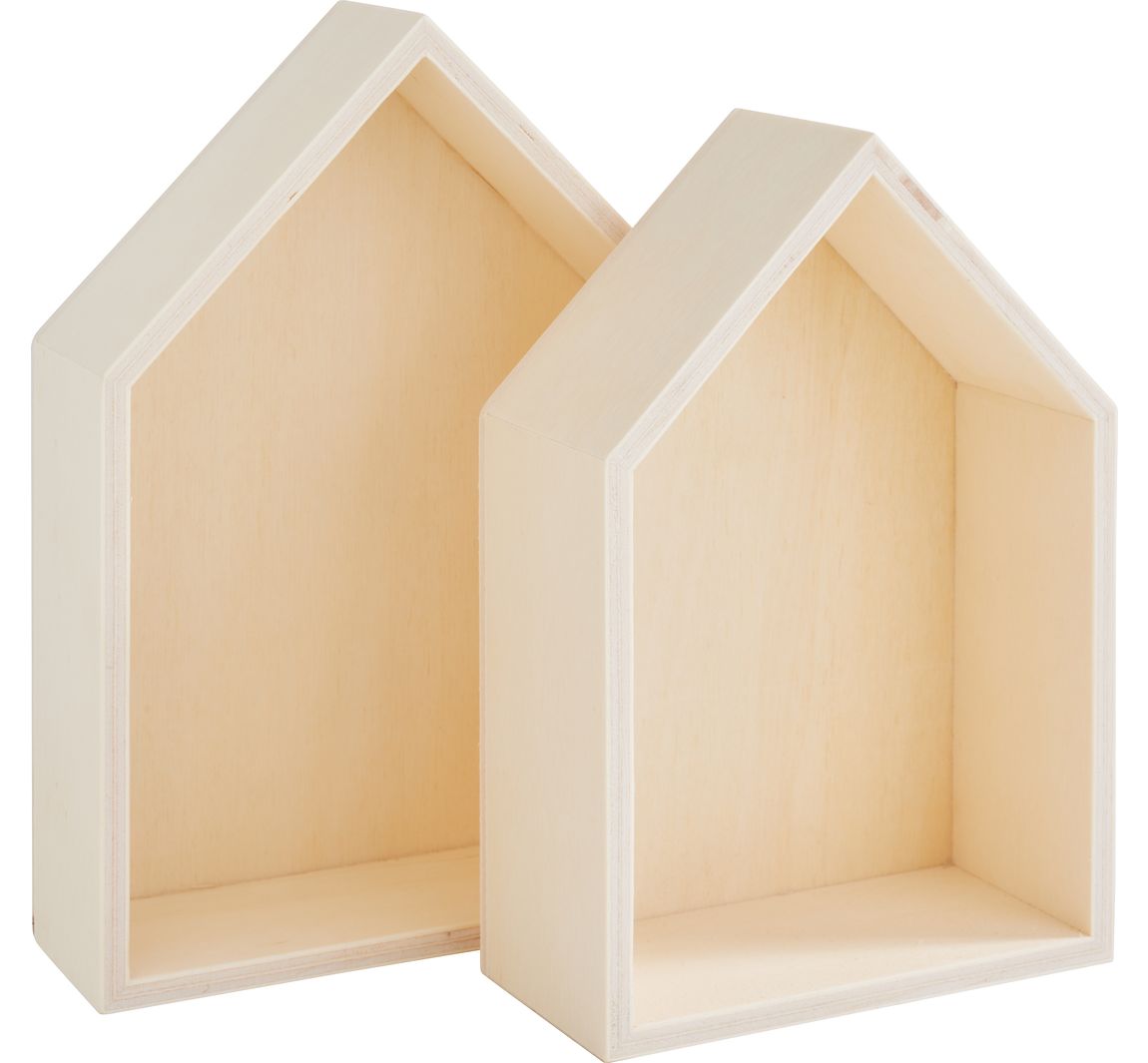 VBS Houten wandrek "Huis" - Small