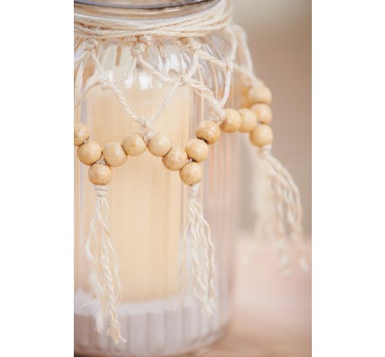 Wooden beads, Ø 12 mm, 30 pieces