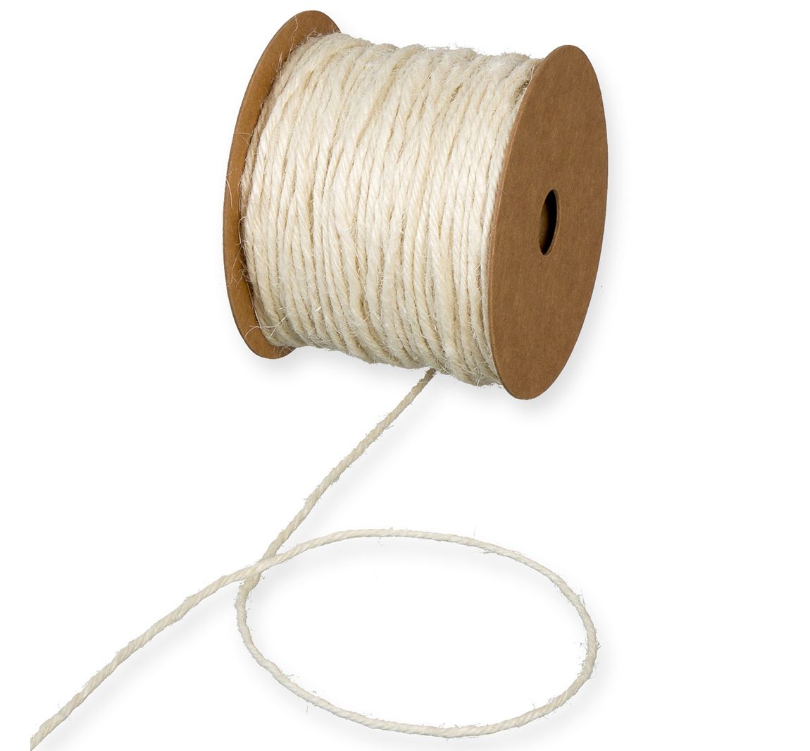 Jute koord "Basis" - Créme
