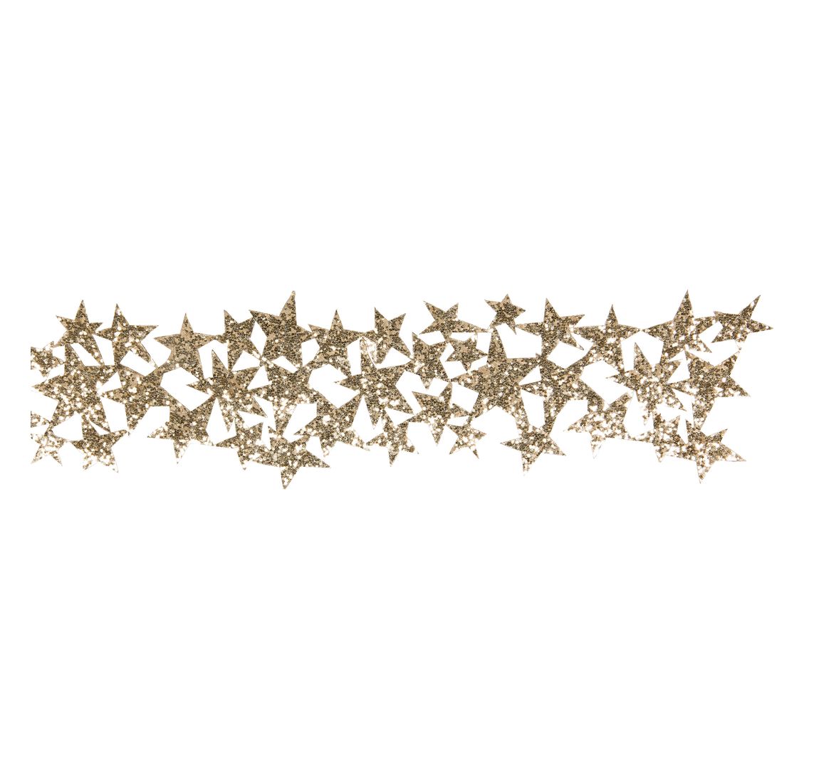 Glitterband "Stars" - Goud