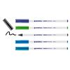 edding 4600 "Textielstift", 5 stuks Cool