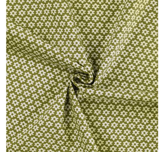 Cotton poplin fabric "Daisy"