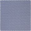 Cotton poplin fabric "Daisy" Navy blue