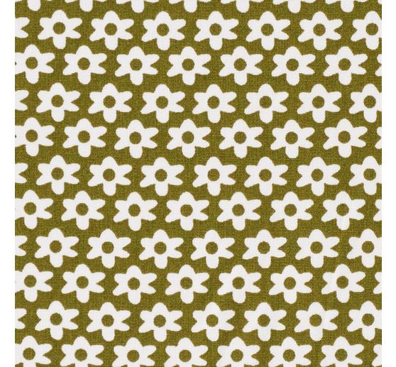Cotton poplin fabric "Daisy"