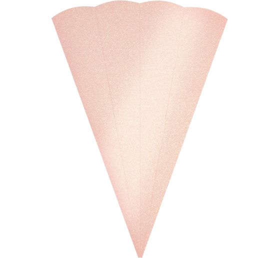 Schoolkegel blank "Glitter"