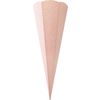 Schoolkegel blank "Glitter" Rose