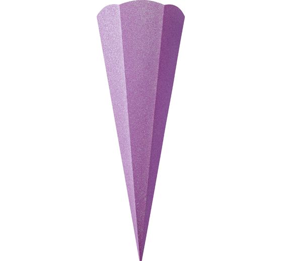 Schoolkegel blank "Glitter"