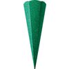 Schoolkegel blank "Glitter" Green
