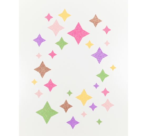 Glitter cardboard Rainbow