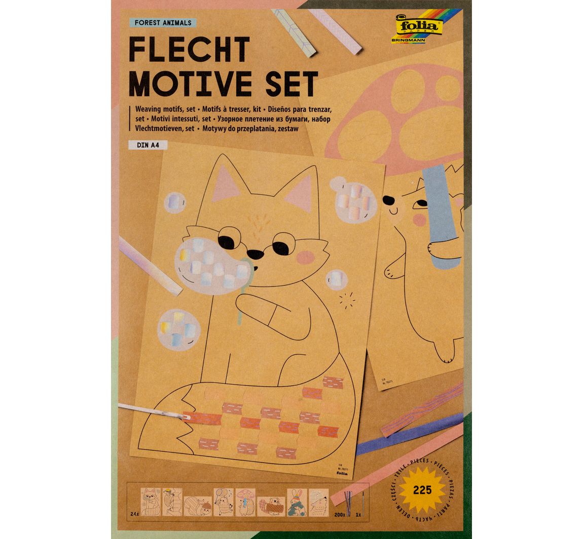 Vlechtmotieven set - Forest