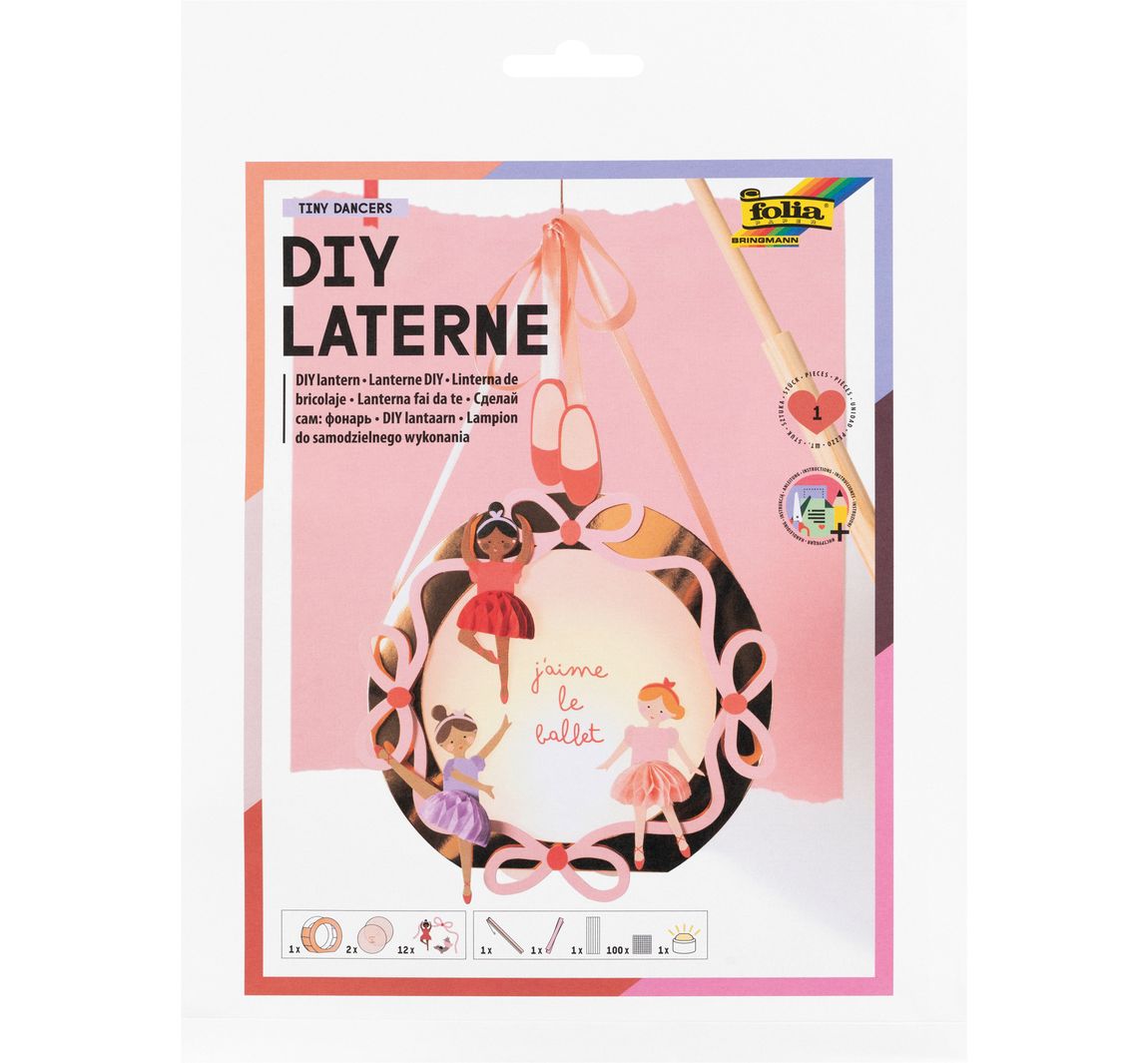 Lantaarns knutselset incl. LED's - Tiny Dancers