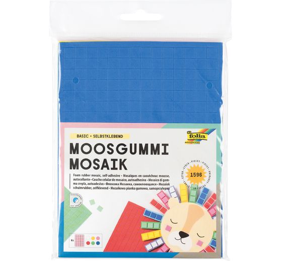 Schuimrubber moza&iuml;ek, zelfklevend