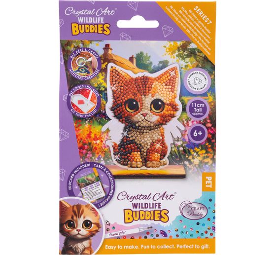 Diamond Painting "Crystal Art Wildlife Buddies"
