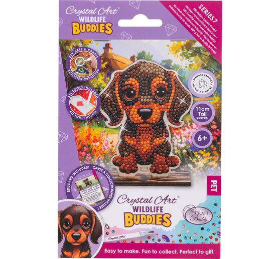 Diamond Painting "Crystal Art Wildlife Buddies"