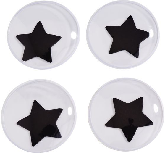 Wiggle eyes self-adhesive "Stars", &Oslash; 35 mm