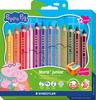 Noris junior Children&rsquo;s coloured pencils "Peppa Pig", + 1 sharpener
