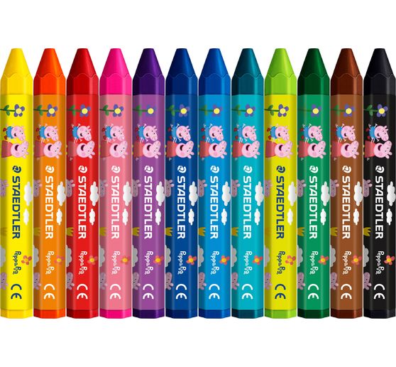 Noris junior wax crayons "Peppa Pig"