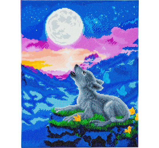 Diamond Painting "Crystal Art Kit", 40 x 50 cm