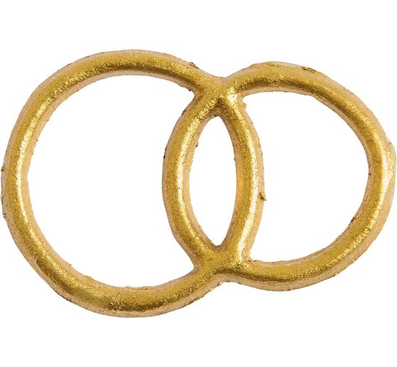 Wax motif "Wedding rings"