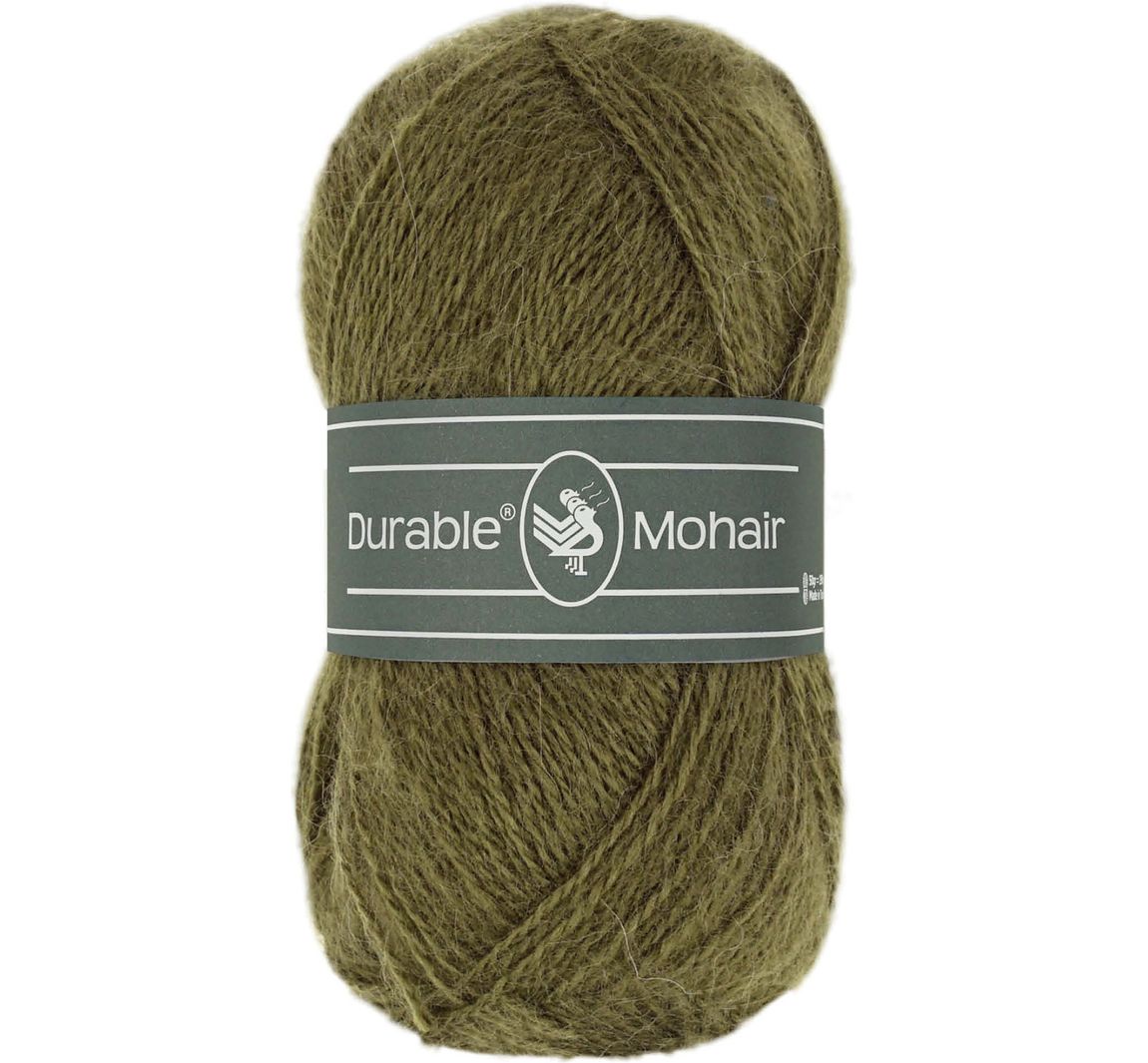 Durable Mohair - Dark Olive