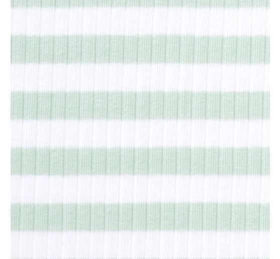 Rib jersey stof "Stripes"