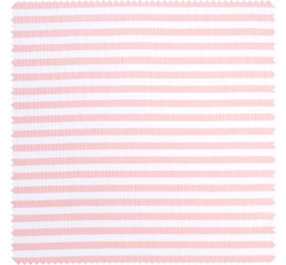 Rib jersey stof "Stripes"