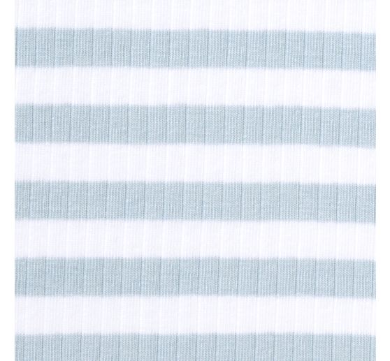Rib jersey stof "Stripes"