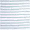 Rib jersey stof "Stripes" Lichtblauw
