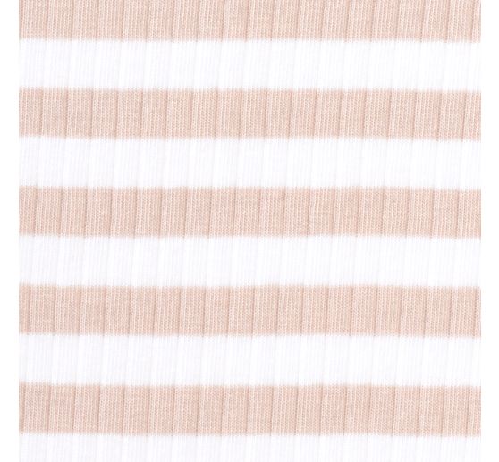 Rib jersey stof "Stripes"