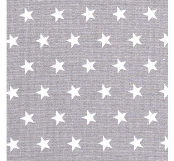 Katoenen poplin stof "Stars"