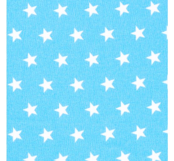 Katoenen poplin stof "Stars"