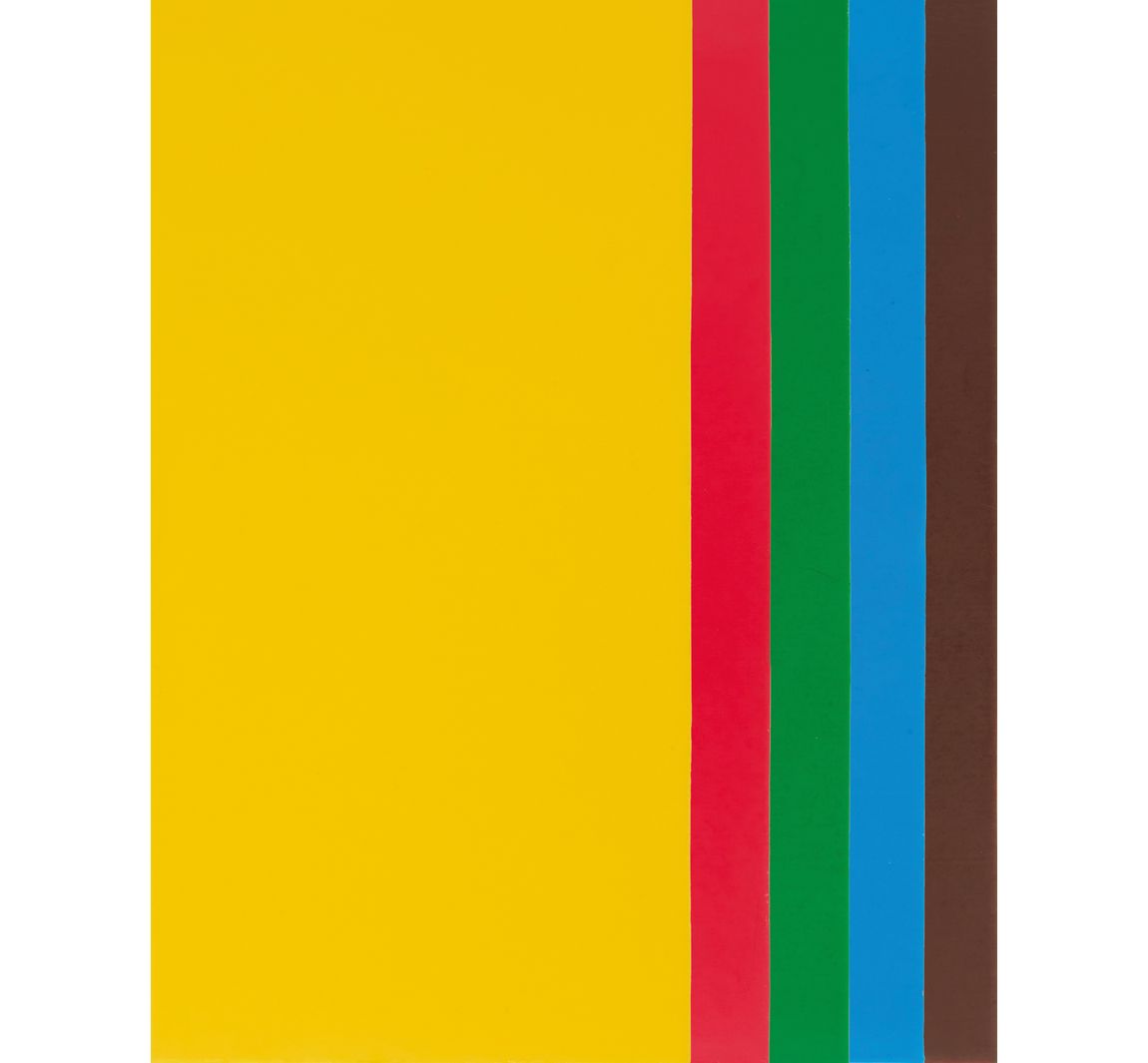 Wasplaten‑set, 20 × 10 cm, 5 stuks - Rainbow