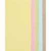 Wasplaten‑set, 20 &times; 10 cm, 5 stuks Pastel