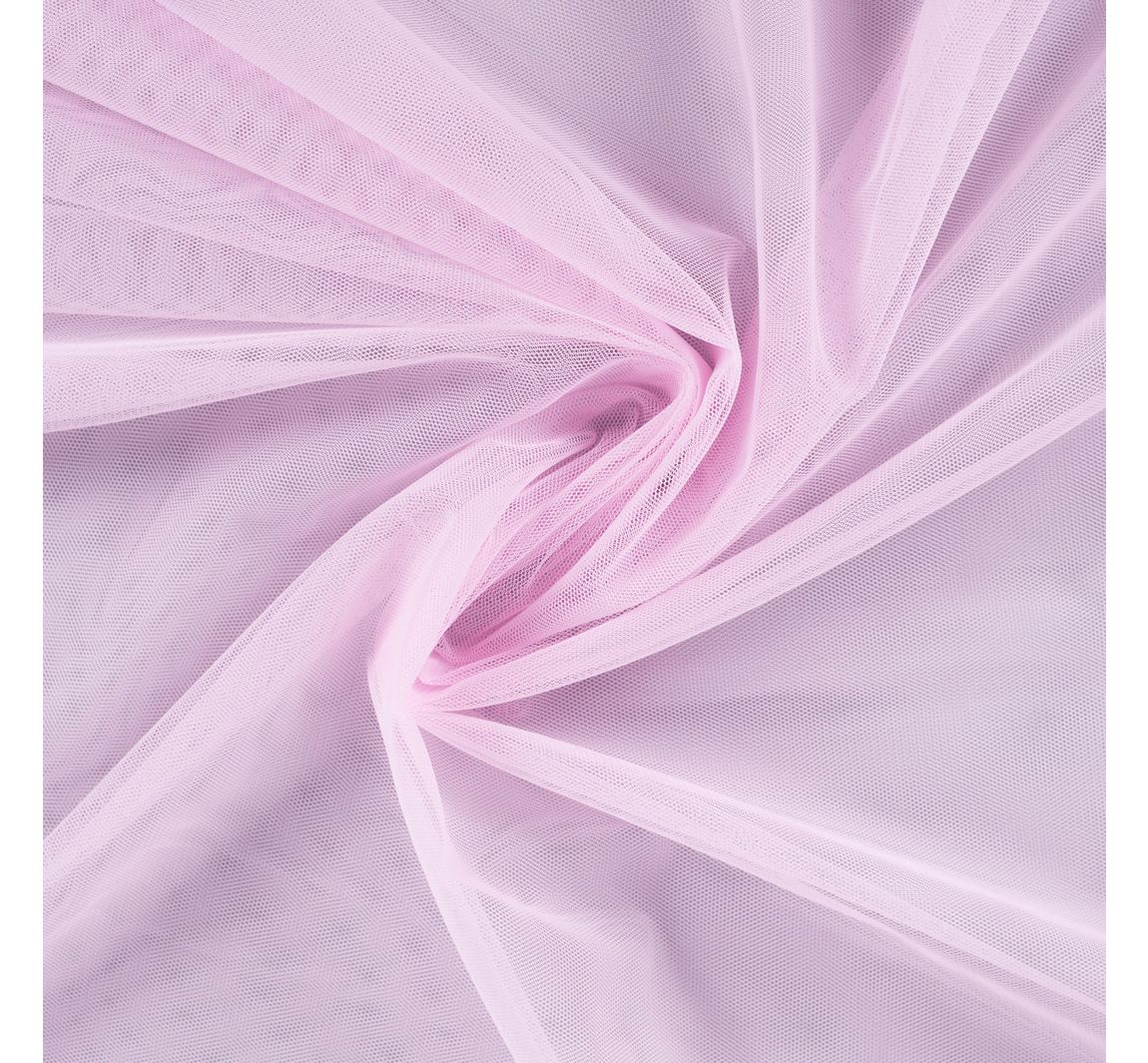 Zachte tule, metergoed - Babyroze