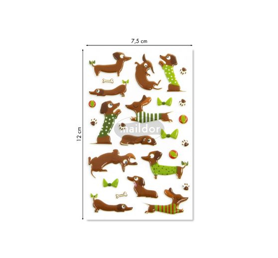 Epoxy stickers