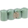 Stompkaarsen "Nature", 4‑pack Salie
